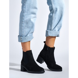 Botines clásicos negros 1