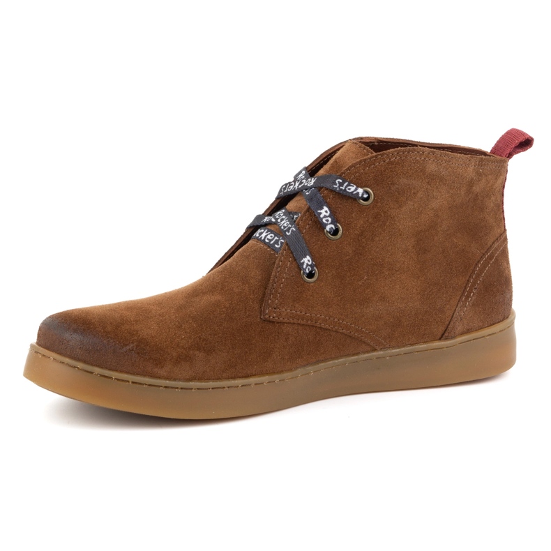 Zapatos chukka hombre piel KAMPOL 110/804 marrón 1