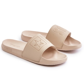 Chanclas de espuma para mujer Big Star OO274043 Beige 7