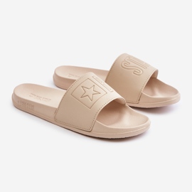 Chanclas de espuma para mujer Big Star OO274043 Beige 1
