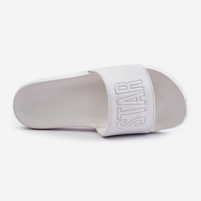 Chanclas de espuma para mujer Big Star OO274042 Blanco 1