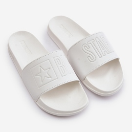 Chanclas de espuma para mujer Big Star OO274042 Blanco 3