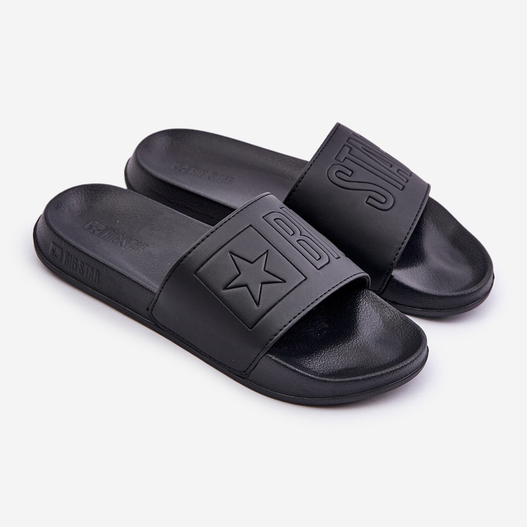 Chanclas de espuma para mujer Big Star OO274040 Negro 1