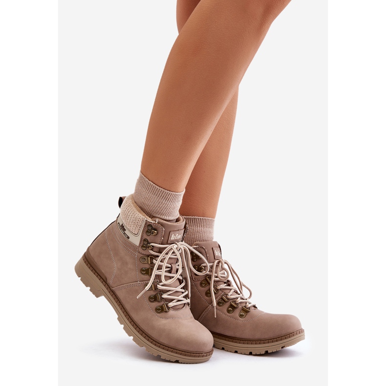 Botas Lee Cooper Mujer LCJ-24-03-3042 Beige Oscuro 1