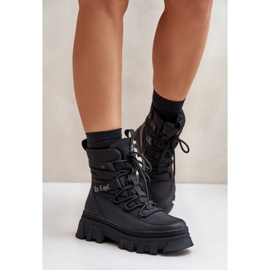 Botas de nieve con cremallera para mujer Lee Cooper LCJ-24-47-3144 Negro 3