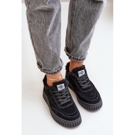 Zapatillas Mujer de Piel Forradas con Pelo Lee Cooper LCJ-24-01-2973 Negro 5