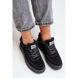 Zapatillas Mujer de Piel Forradas con Pelo Lee Cooper LCJ-24-01-2973 Negro 7