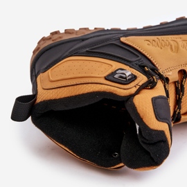 Zapatos de senderismo aislados para hombre Lee Cooper LCJ-24-01-2938 Camel marrón 5
