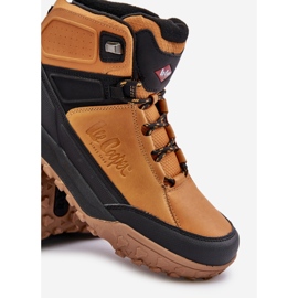 Zapatos de senderismo aislados para hombre Lee Cooper LCJ-24-01-2938 Camel marrón 4