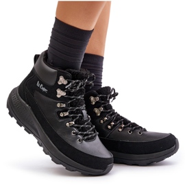 Botas Ligeras Con Cremallera Para Mujer Lee Cooper LCJ-24-03-3073 Negro 8
