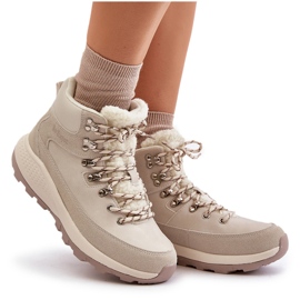 Botas Ligeras Con Cremallera Mujer Lee Cooper LCJ-24-03-3071 Beige Claro 11