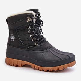 Botas de nieve con cordones y piel para mujer Lee Cooper LCJ-24-44-2868 Negro 4