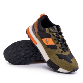 Zapatillas aislantes para hombre Lee Cooper LCJ-24-03-3007 Verde 5