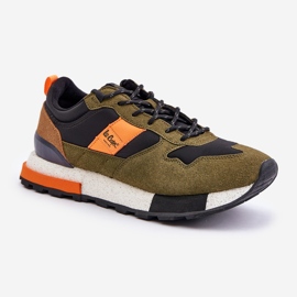 Zapatillas aislantes para hombre Lee Cooper LCJ-24-03-3007 Verde 4