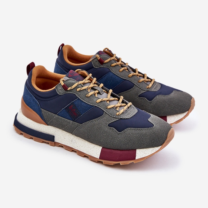 Zapatillas aislantes para hombre Lee Cooper LCJ-24-03-3006 Gris 1