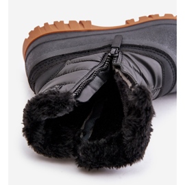 Botas De Nieve Para Mujer Aisladas Con Piel, Cremallera, Lee Cooper LCJ-24-44-2866 Negro 2
