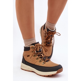 Botas de montaña con aislamiento para hombre Lee Cooper LCJ-24-03-3035M Marrón Camel 3