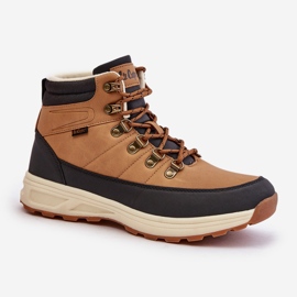 Botas de montaña con aislamiento para hombre Lee Cooper LCJ-24-03-3035M Marrón Camel 4
