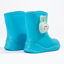 Botas de agua niño azules 5
