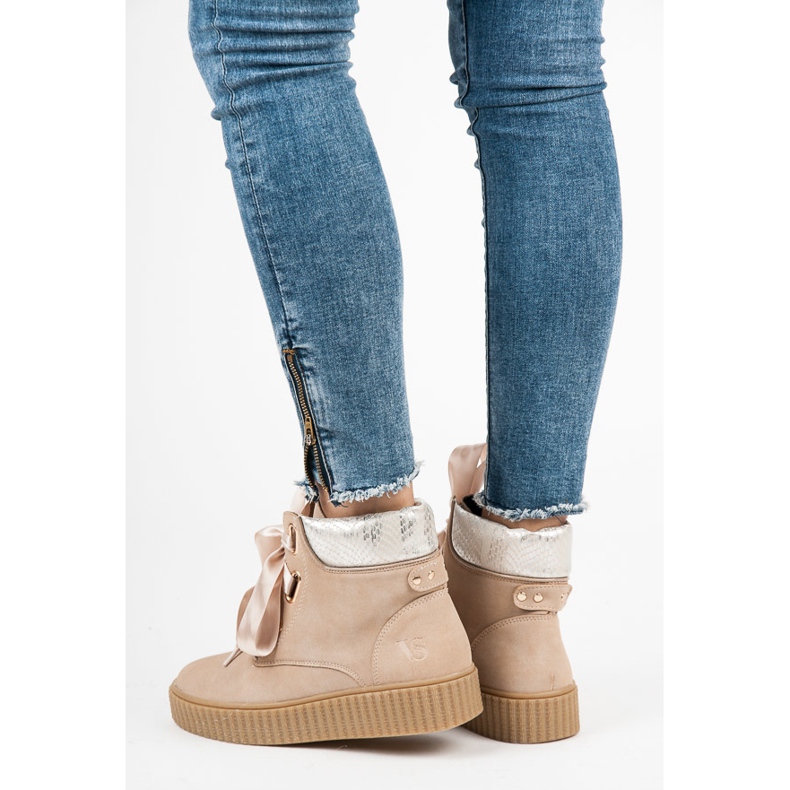 Vices Creepers con cordones marrón 2