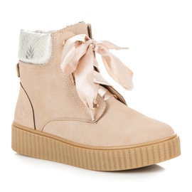 Vices Creepers con cordones marrón 3