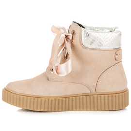 Vices Creepers con cordones marrón 4