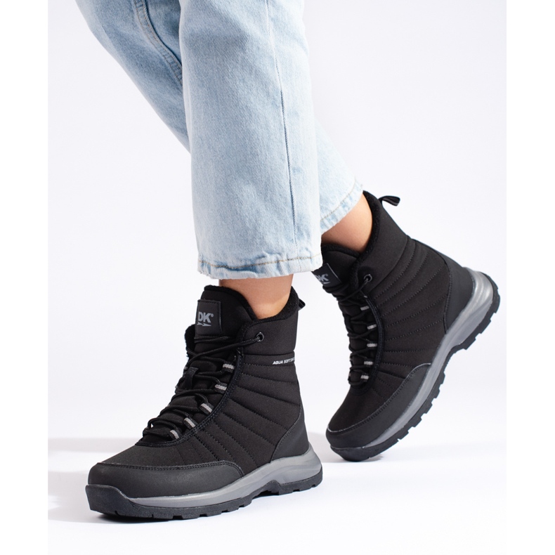 Zapatillas altas de trekking para mujer DK Aquaproof negro 1