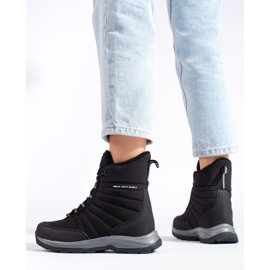 Zapatillas altas de trekking para mujer DK Aquaproof negro 2