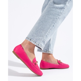 Mocasines mujer Shelovet rosa rosado 3