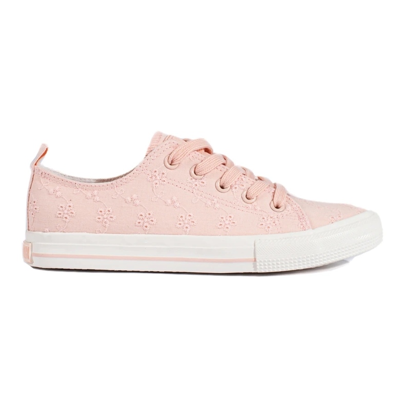 Deportivas rosas de mujer Big Star LL274224 rosado 1
