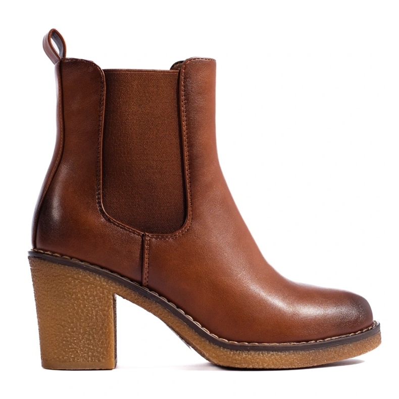 Botines Shelovet clásicos marrones marrón 1 Botines Shelovet clásicos marrones marrón 1