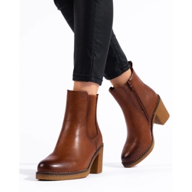 Botines Shelovet clásicos marrones marrón 3