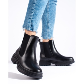 W. Potocki Botas Chelsea Potocki negras para mujer negro 1
