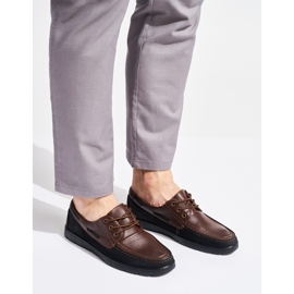 Zapatos cordones hombre marrones marrón 2
