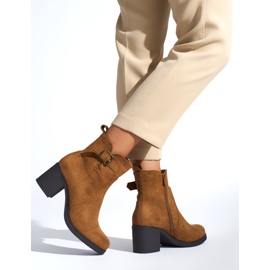 Botines marrones de mujer marrón 2