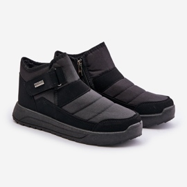 Botas de nieve de invierno con aislamiento para hombre Progress PROGJ-22-153 negro 5