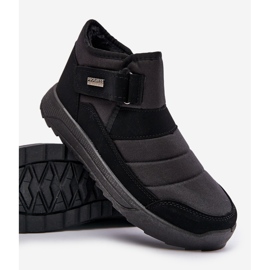 Botas de nieve de invierno con aislamiento para hombre Progress PROGJ-22-153 negro 3