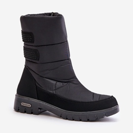 Botas de nieve con cremallera Progress para mujer PROGJ-21-16 Negro 4