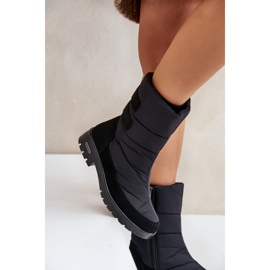 Botas de nieve con cremallera Progress para mujer PROGJ-21-16 Negro 5
