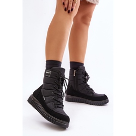 Botas de Nieve Progress PROGJ-24-157 Mujer Negro 2
