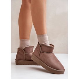 Botas de Nieve con Plataforma Mujer D.Franklin DFSH370010 Taupe beige 4