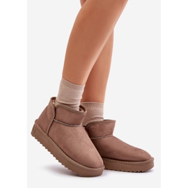 Botas de Nieve con Plataforma Mujer D.Franklin DFSH370010 Taupe beige 1