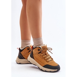McKeylor 14011 Camel Zapatos de trekking con aislamiento para mujer beige 5