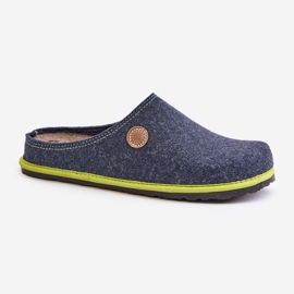 Zapatilla de estar por casa mujer Inblu Pantuflas CS000039 Azul marino 5