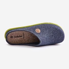 Zapatilla de estar por casa mujer Inblu Pantuflas CS000039 Azul marino 2