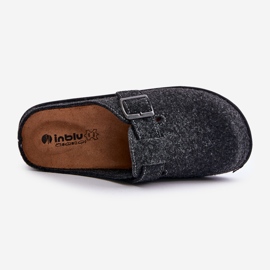 Pantuflas Cómodas De Hombre Con Hebilla Inblu SI000019 Grafito gris 3