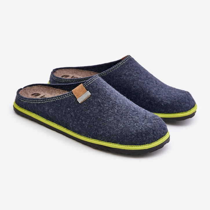 Pantuflas Hombre, Inblu Home Shoes SI000023 Azul Marino 1
