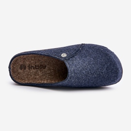 Estar por casa Hombre Zapatillas Chanclas Inblu MT000011 Azul Marino 2
