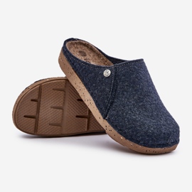 Estar por casa Hombre Zapatillas Chanclas Inblu MT000011 Azul Marino 3