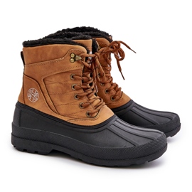 Botas de nieve para hombre Lee Cooper LCJ-24-44-2873M Camel marrón 6